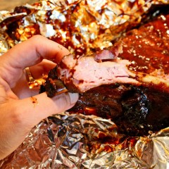 Barbecue ribs from Rick's Hog Wild in East Berlin, PA